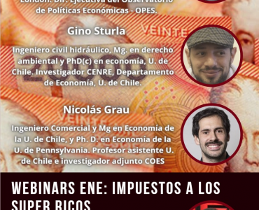 Webinar: Impuestos a los super-ricos